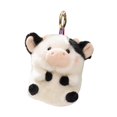 thumbnail image 2 of Abbracc Cartoon Animal Keychain Keyring Pendant Cute Stuffed Car Key Key Chain Bag dairy cow, 2 of 9