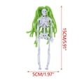 thumbnail image 2 of XIAOLE Halloween Hanging Trick Parts Decorations, Halloween Skeleton Ghost Decorations, Halloween Hanging Decoration, For Haunted House Prop Decor, Halloween Outdoor Indoor Decor, Green, 2 of 9