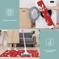 thumbnail image 6 of Red Christmas Reindeer and Snowflake Pattern Kitchen Rugs Sets Of 3,Kitchen Runner Rugs Non Skid Washable,Decorative Kitchen Floor Mats for Kitchen,Sink,Laundry,17"x30"+ 17"x47" + 17"x59", 6 of 6