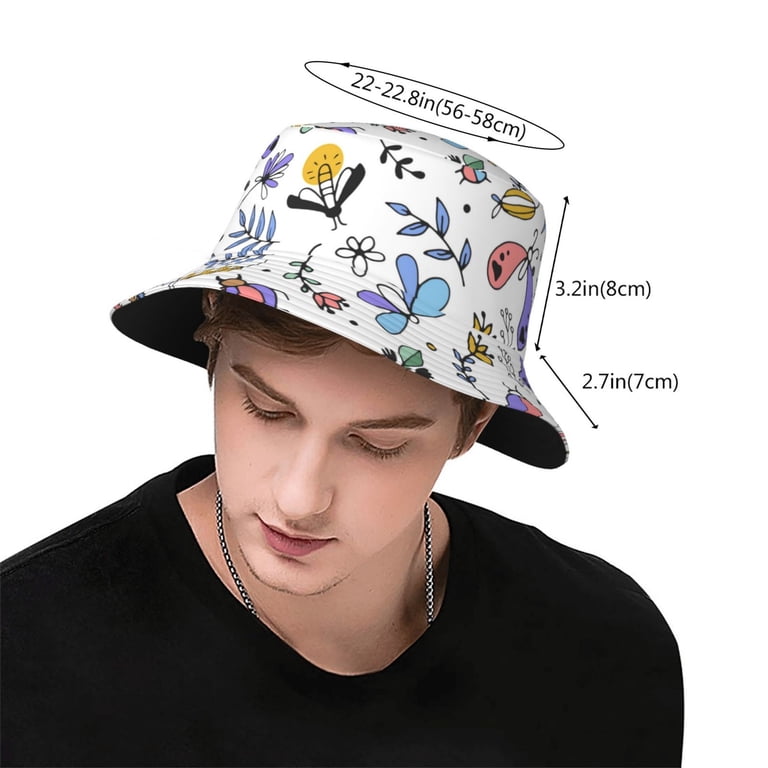 TEQUAN Foldable Polyester Adult Bucket Hat Cute Beetles  display picture 1