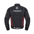 thumbnail image 2 of Chaqueta de Moto impermeable para hombre, ropa de protección de carreras a prueba de frío, color negro, otoño e invierno, novedad, 2 of 4