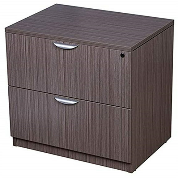 Lateral File Cabinet 2-Drawer Home Office Storage Wood Finish - 31"W x 29"H
