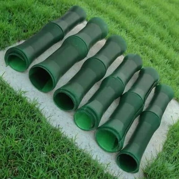 OUNONA 5- Decorative Sewer Plant Ornaments, Easy to Cut and Versatile Props for Home and Garden Decor