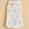thumbnail image 4 of Visland Pet Cloth Cartoon Printing Soft Cupcake Skirt Summer Small Dog Princess Cosplay Costume for Outdoor, 4 of 8