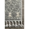 thumbnail image 2 of nuLOOM Vasiliki Moroccan Shag Tasseled Area Rug, 2' 8" x 8', Runner, Vasiliki Silver, 2 of 5