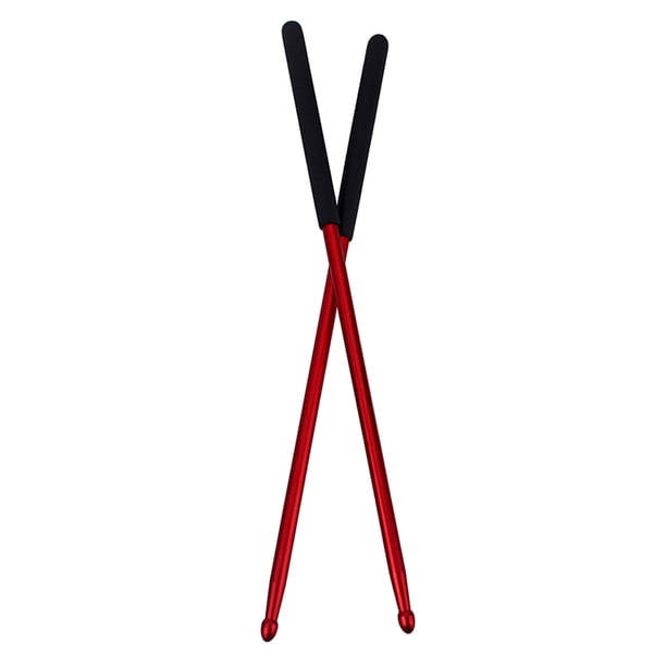 Tambor de la aleación de aluminio de la aleación de aluminio a mano de peso ligero para transportar y almacenar palillos exquisitos profesionales para principiantes pro 2 piezas Eigraketly OD010842-00