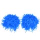 thumbnail image 4 of 1 par de pompones aeróbicos de animadora para fiesta de baile, competición deportiva escolar (azul), 4 of 7