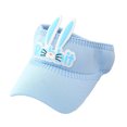 thumbnail image 2 of YAOBAMM Summer Beach Hat Kids Baseball Hat 3D Rabbit Ears Lovely Protection Polyester Summer Beach Visor Hat Outdoor Supply, 2 of 7