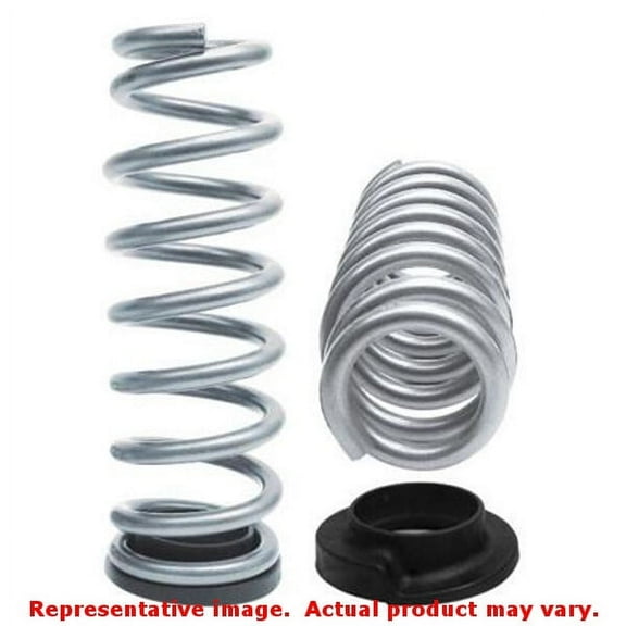 Belltech 23405 Lowering Springs, Powdercoated Silver, Front
