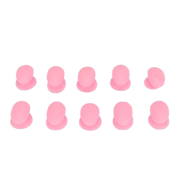 Lip Brush Covers, Prevent Lost 10pcs Flexible Suction Cup Silicone Lip Brush Covers For Daily Use