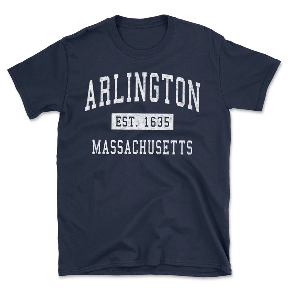 Arlington Massachusetts Classic Established Men's Cotton T-Shirt