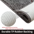 thumbnail image 2 of Pupteck Chenille Doormat,  Absorbent Machine Washable, 48" x 30", 2 of 7
