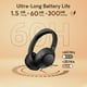 thumbnail image 4 of Auriculares Bluetooth QCY H3 ANC para colocar sobre las orejas con micrófono 60H negros, 4 of 9