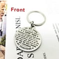thumbnail image 2 of 3 Year Anniversary Keychain Gifts, Steel Engraved 3rd Wedding Anniversary Keepsake, Happy Three Year Anniversary for Men Women Boyfriend Husband, 2 of 4