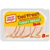 Oscar Mayer Deli Fresh Mesquite Smoked Sliced Turkey Breast Deli Lunch Meat, 8 oz Package