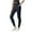 Navy, variant on SwiftWear Black Girls Athletic Leggings Crossover High Waisted Yoga Pants with Pockets Kids Dance Running Workout Tights 5-12 Years