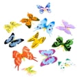 thumbnail image 3 of HILABEE 12 Pack Realistic Plastic Miniature Butterfly Sandbox Toys for Kids Learning, 3 of 6
