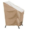 Sure Fit Stack of Chairs Cover, Taupe