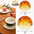 thumbnail image 3 of SKYSONIC Unique Autumn Leaves Pot Holders Trivets, 2 Pcs Heat Resistant Trivets,Fall Music Score Cotton Thread Weave Mats for Hot Pads Pans Pot Bowl Teapot for Kitchen Decor, 3 of 7