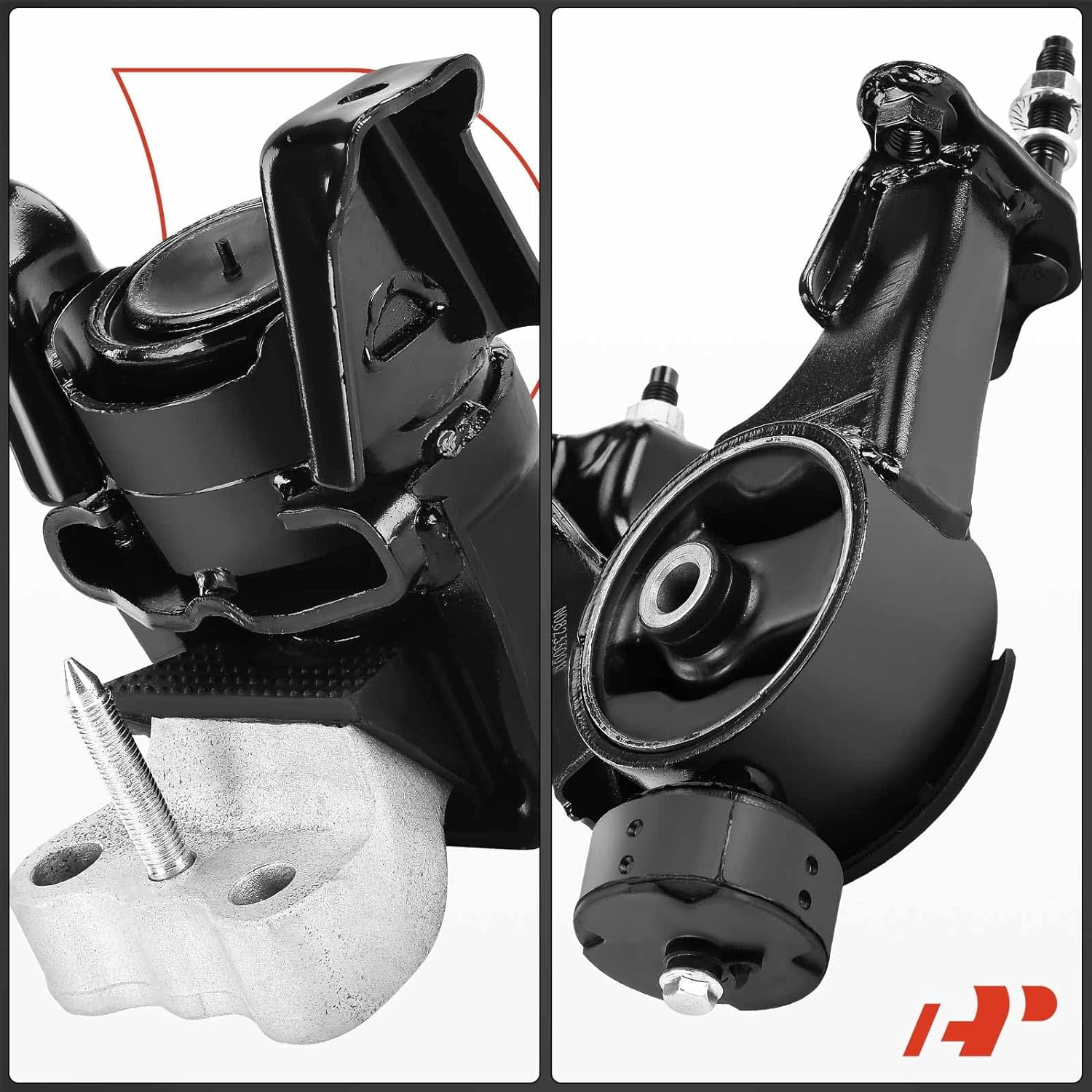 A-Premium 4PCS Engine Motor Mount and Transmission Mount Kit Compatible with Toyota Corolla 2014-2019 1.8L, Manual Transmission, Replace# 123050T170