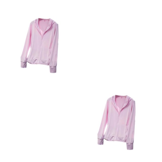Qarigey Abrigo Ropa de protección solar Sudadera con capucha Protector solar Chaqueta elástica para exteriores Ropa deportiva Type10 NO10