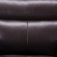 thumbnail image 2 of Benjara BM226671 Leatherette Tufted Back Chair with Stainless Steel Accent, Dark Brown, 2 of 4
