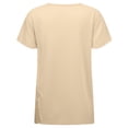 thumbnail image 3 of Women's Levelwear Khaki New York Islanders Desert Camo Influx Decoy T-Shirt, 3 of 3