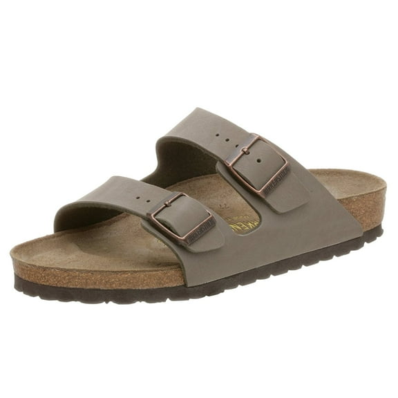 Birkenstock Arizona Bs Leather Unisex Shoes Size 11, Color: Pull Up Stone