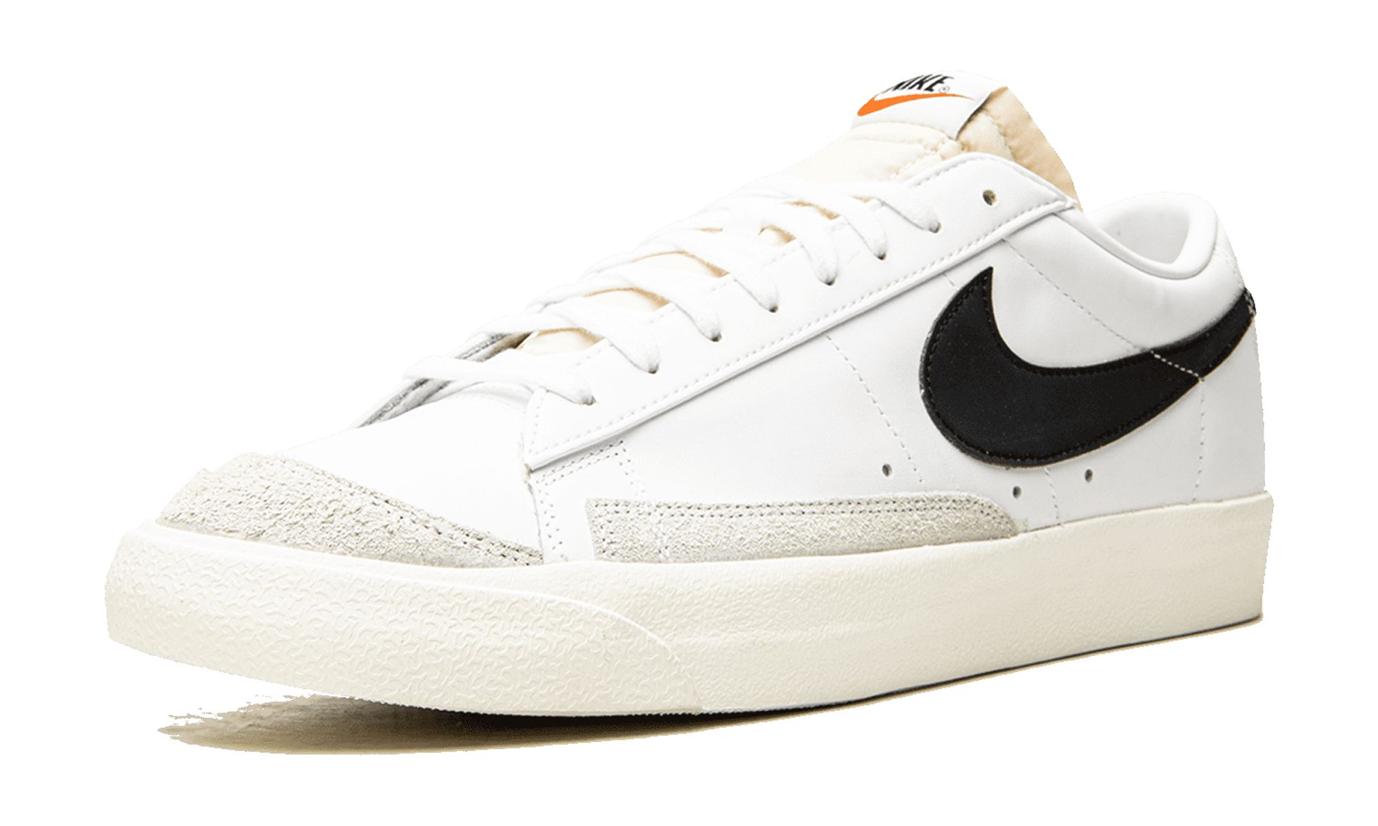 NIKE MENS Blazer Low '77 Vintage "White / Black" DA6364 101 from Stadium Goods