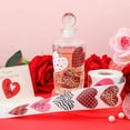 thumbnail image 3 of Clearance Sale Love Heart Stickers, 500-Piece Set, Valentine’s Day Tags, Gift and Decor Stickers for Arts & Crafts, Sewing, Scrapbooking, and Gift Wrapping, 3 of 7
