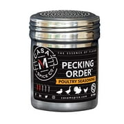 Casa M Spice Co® Pecking Order® Poultry Seasoning — Gourmet Poultry Rub Chicken Seasoning • Very Low Sodium • Low Salt • No MSG • Gluten Free • Duck Goose Turkey Spices and Seasonings
