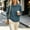 Dark Blue, variant on QUNYINEY Polo Shirt Women Casual Long Sleeve Work Business Tops Button Solid Collared Pullover Classic Fit Womens Shirts