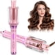 thumbnail image 1 of Rizador de pelo automático HITTIONA de 1 pulgada, rosa+morado, 1 of 5