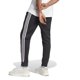 thumbnail image 2 of Pantalones deportivos adidas Essentials de forro polar con 3 rayas para hombre, color negro y blanco, 2 of 5