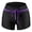 Purple, variant on Quick Dry Side Split Swim Shorts for Women Soft Swim Sports Beach Shorts