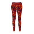 thumbnail image 2 of Dark Fire Camo Women's Casual Leggings - Camo Color Code 0091, 2 of 7