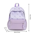 thumbnail image 3 of Large Leisure Capacity Backpack for School, Student Bookbag with Multiple Compartments, 3 of 4