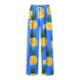 thumbnail image 3 of Pisexur Sweatpants for Men High-end Fabric Work Pants for Men,Men Printing Elastic Waist Draw Rope Pocket Full Length Pants Blue,M, 3 of 5