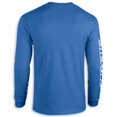 thumbnail image 2 of C7 Corvette Long Sleeve T-Shirt - C7 Logo with Corvette Script on Sleeve XX-Large, Royal, 2 of 4
