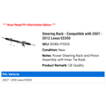 thumbnail image 2 of Steering Rack - Compatible with 2007 - 2012 ES350 2008 2009 2010 2011, 2 of 3