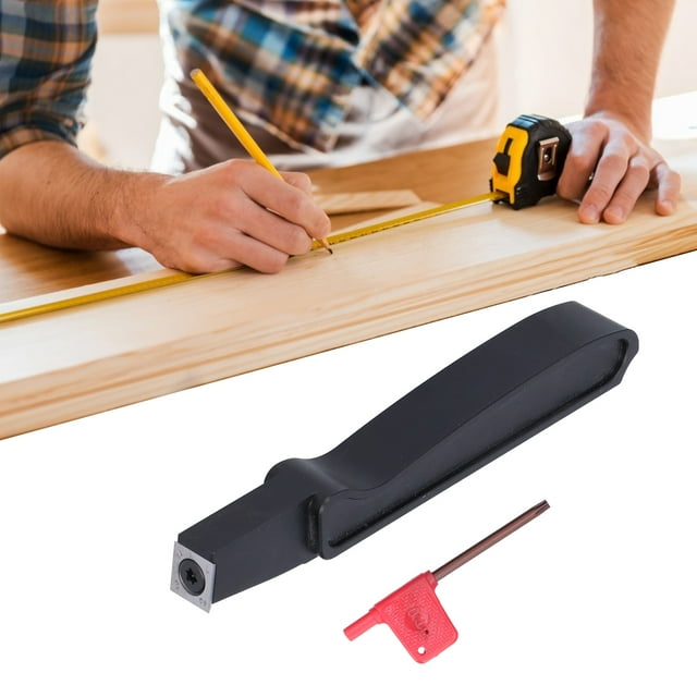 Herwey Cleaning Degumming Tools,Insert Remover Knives Wood Scraper Mini Carbide Deburring Cleaning Degumming Tools,Mini Wood Scraper