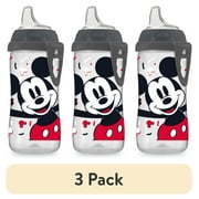 (3 pack) NUK First Choice Mickey Active Sippy Cup, 10 oz, 1 Pack