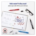 thumbnail image 2 of Marks A Lot Regular Desk-Style Permanent Marker, Broad Chisel Tip, Assorted Colors, 4/set (7905) | Bundle of 10 Sets, 2 of 8