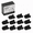 10pcs, variant on Honeycomb Air Vent Clip Adapter, Vents So Your Air Freshener Actually Stays in Place. No Slipping, No Broken Clips, Dash Mount Adapter, Snap-in Vent Accessory,10Pcs