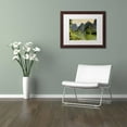 thumbnail image 3 of Trademark Fine Art "Green River" Canvas Art by Philippe Hugonnard, White Matte, Wood Frame, 3 of 4