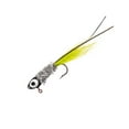 thumbnail image 2 of (3 pack) Arkie Lures Original Shineee Hineee Jig, Color Black & Chartreuse, Size 1/16 oz., 2 of 5