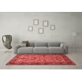 thumbnail image 3 of Ahgly Company Indoor Round Persian Red Traditional Area Rugs, 7' Round, 3 of 4