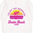 thumbnail image 3 of Inktastic Summer Enjoy the Sunshine Destin Beach Florida in Pink Toddler Sweatshirt, 3 of 4