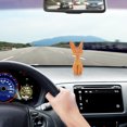 thumbnail image 4 of Creative Miniature Wood Carving Kitten Decor Vehicle-mounted Cat Statue Desktop Wood Craft, 4 of 9