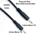 thumbnail image 6 of FLINT- 2X 2.5Mm Male To 3.5Mm Male Mono Ts 12V Trigger Ir Infrared Sensor Audio Cable, 6 of 6